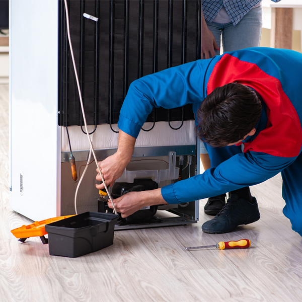 how much do you charge for refrigerator repair services in Marshfield Hills MA